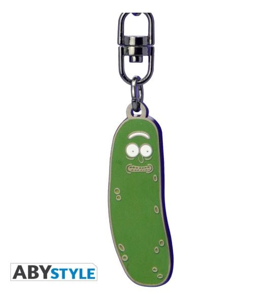 Rick & Morty: Pickle Rick Metal Keychain