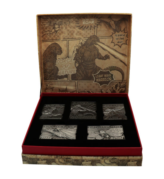 Godzilla: 5 Piece Limited Edition Monsters Ingot Set