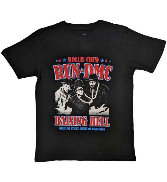 Run DMC: Raising Hell Americana - Black T-Shirt