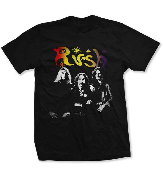 Rush: Photo Stars - Black T-Shirt