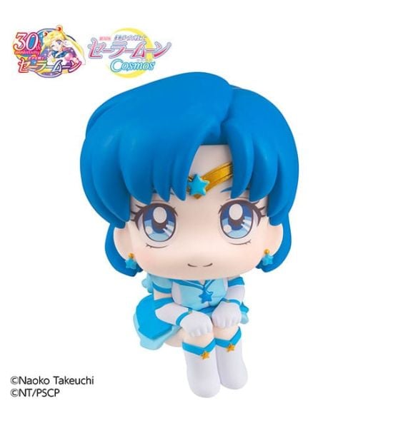 Sailor Moon: Eternal Sailor Mercury Cosmos Look Up PVC Statue (11cm)