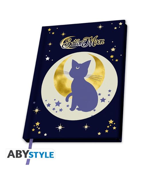 Sailor Moon: Luna & Artemis A5 Notebook