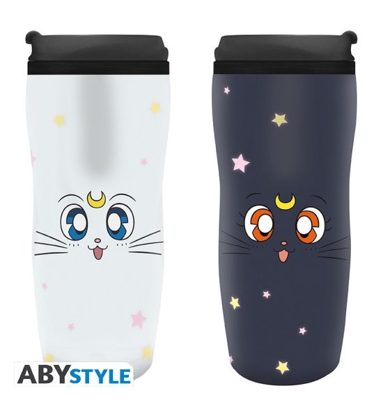 Sailor Moon: Luna & Artemis Travel Mug