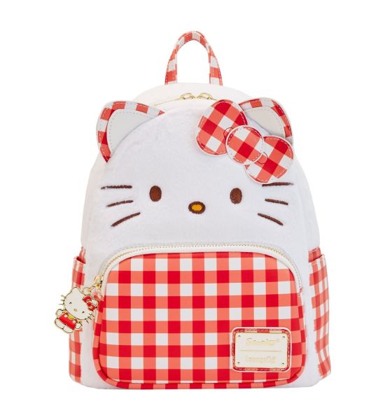 Hello Kitty: Gingham Cosplay Loungefly Mini Backpack