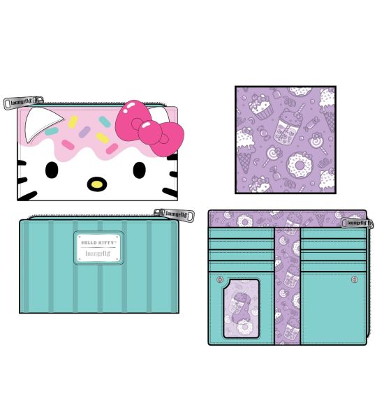 Hello Kitty: Cupcake Loungefly Flap Purse