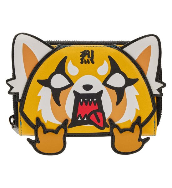 Loungefly Sanrio: Aggretsuko Cosplay Zip Around Wallet