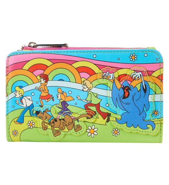 Loungefly Scooby Doo: Psychedelic Monster Chase Glow In The Dark Flap Wallet