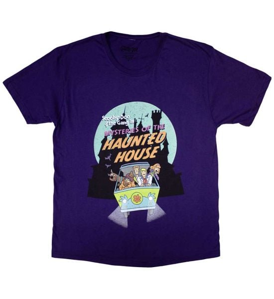 Scooby Doo: Haunted House - Purple T-Shirt