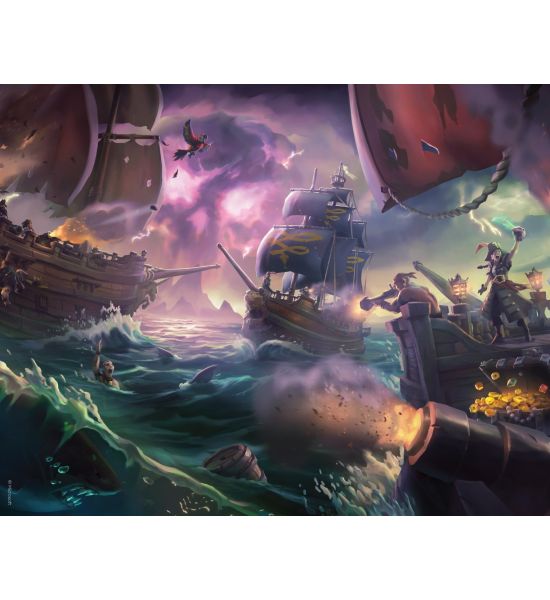 Sea of Thieves: Battle Of The Three Storms Limited Edition Art Print