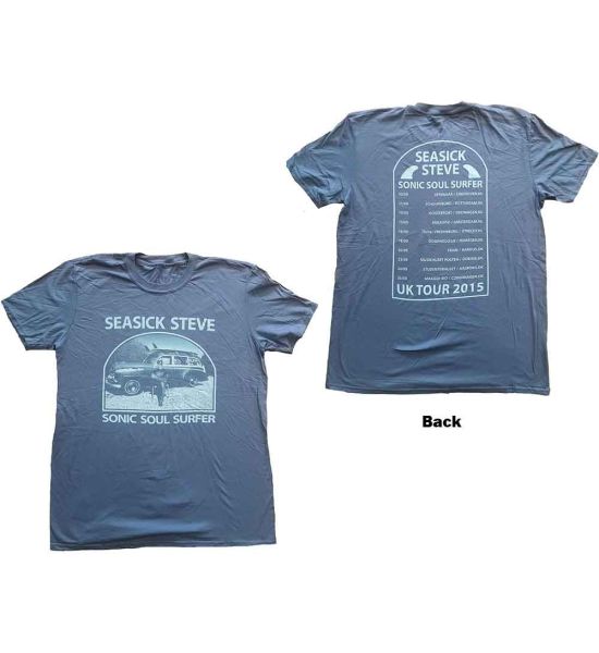 Seasick Steve: Sonic Soul Surfer - Blue T-Shirt