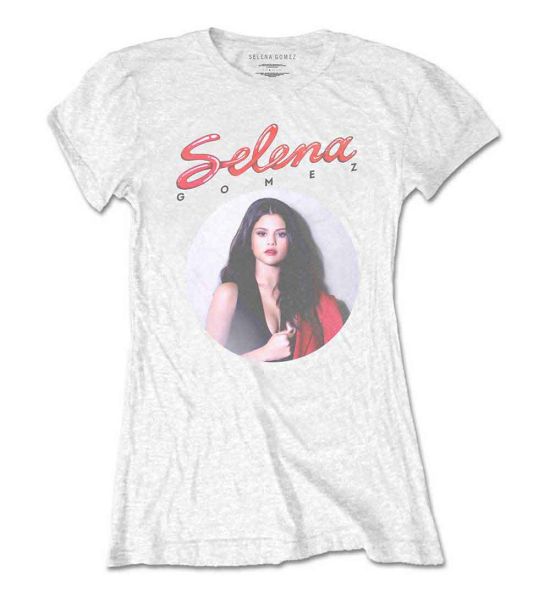 Selena Gomez: 80's Glam - Ladies White T-Shirt