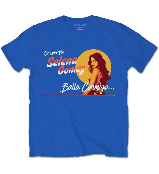 Selena Gomez: Mural - Royal Blue T-Shirt