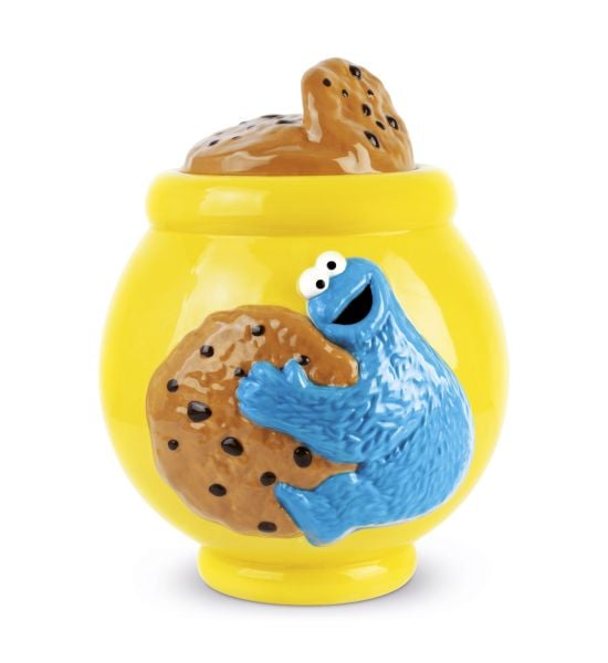 Sesame Street: Cookie Monster Ceramic Cookie Jar