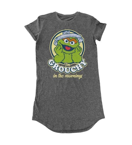 Sesame Street: Grouchy In The Morning (T-Shirt Dress)