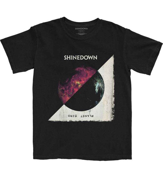 Shinedown: Planet Zero Album - Black T-Shirt