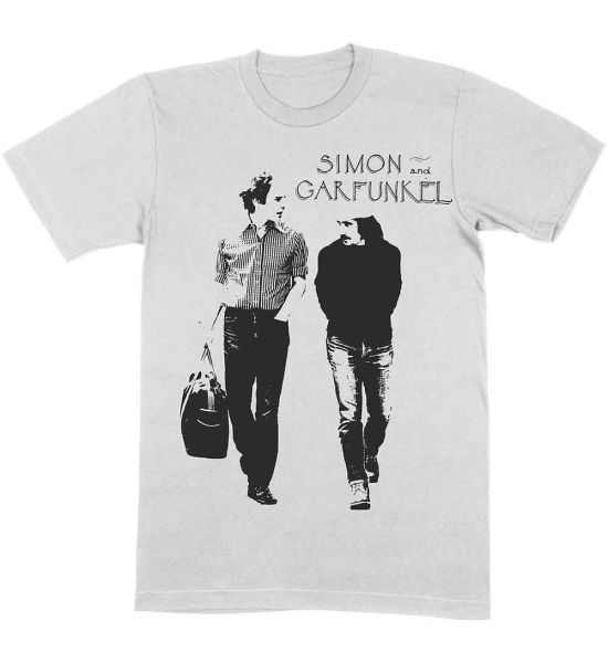 Simon & Garfunkel: Walking - Light Heather T-Shirt