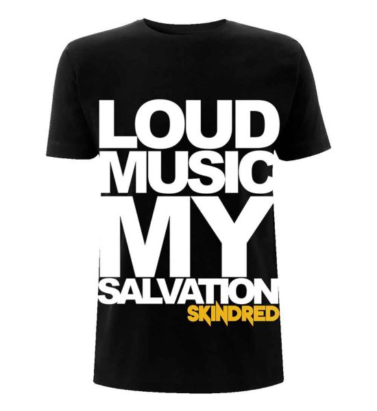 Skindred: Loud Music - Black T-Shirt