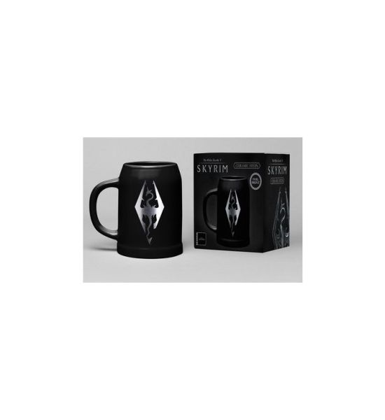 Skyrim: Dragon Symbol 600ml Ceramic Tankard