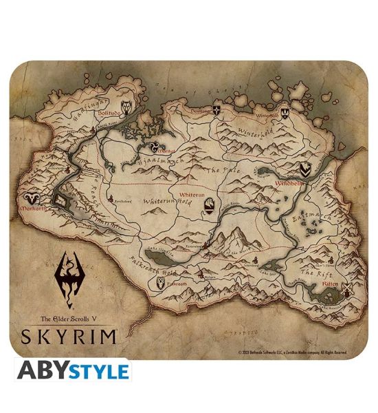 Skyrim: Map Flexible Mouse Mat