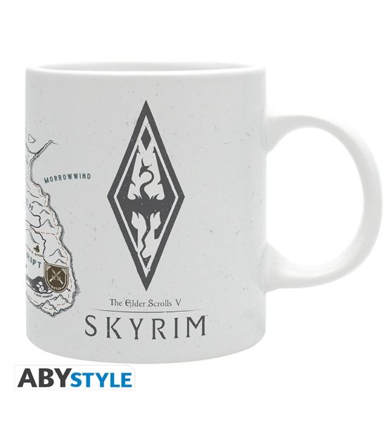 Skyrim: Map Mug