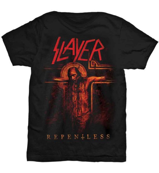 Slayer: Crucifix - Black T-Shirt