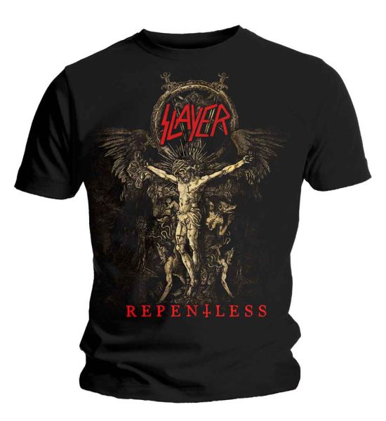 Slayer: Cruciform Skeletal - Black T-Shirt