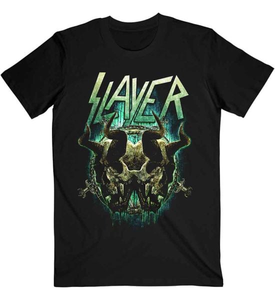 Slayer: Daemonic Twin - Black T-Shirt