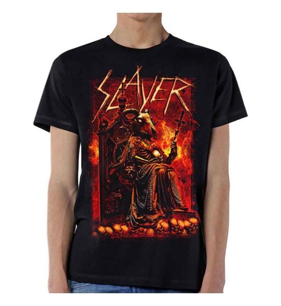 Slayer: Goat Skull - Black T-Shirt