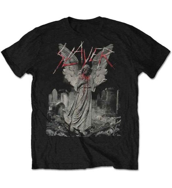 Slayer: Gravestone Walks - Black T-Shirt