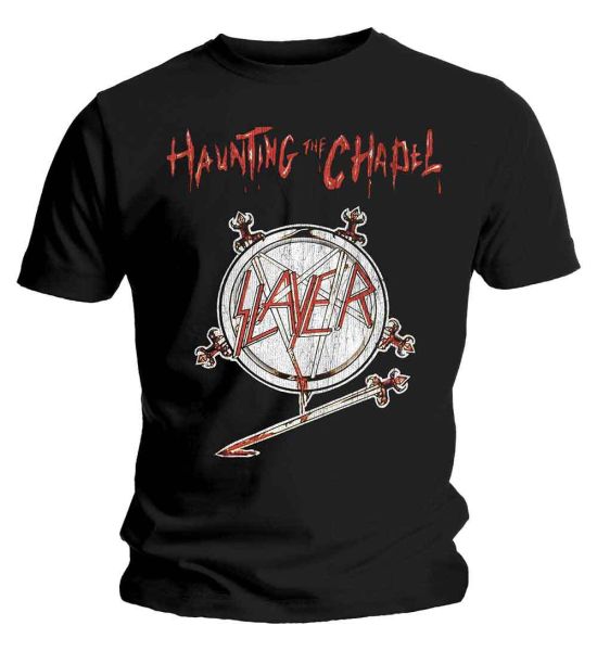 Slayer: Haunting the Chapel - Black T-Shirt