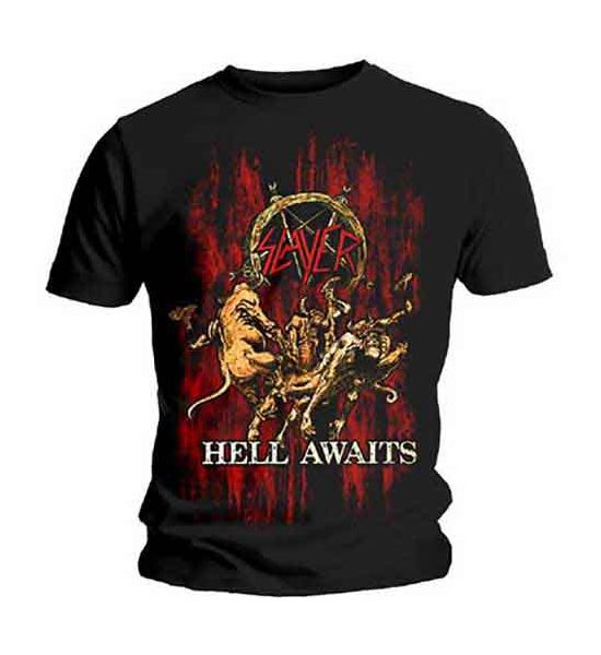 Slayer: Hell Awaits - Black T-Shirt