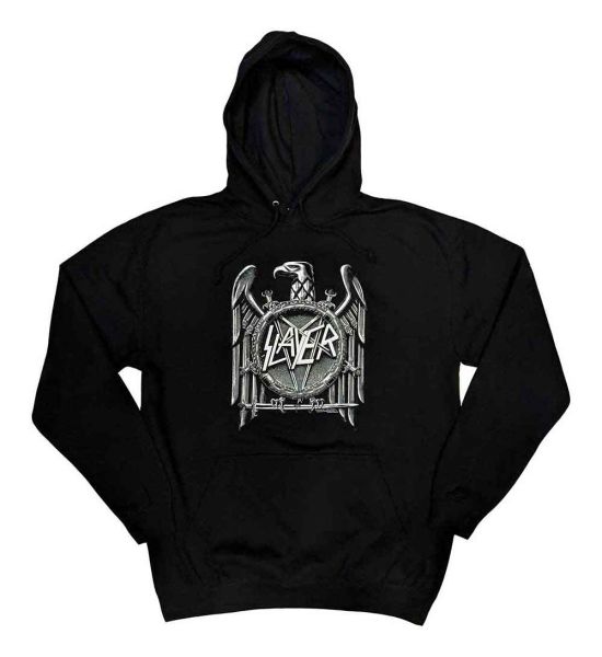 Slayer: High Contrast Eagle - Black Pullover Hoodie