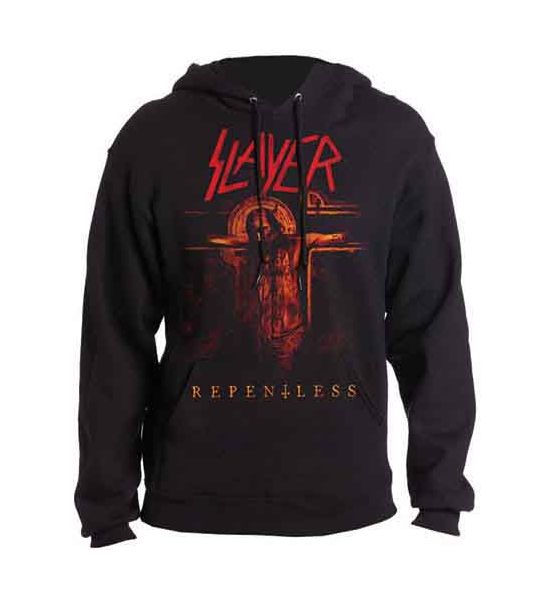 Slayer: Repentless Crucifix - Black Pullover Hoodie