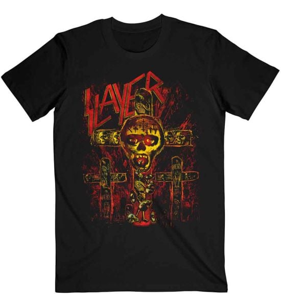 Slayer: SOS Crucifixion - Black T-Shirt