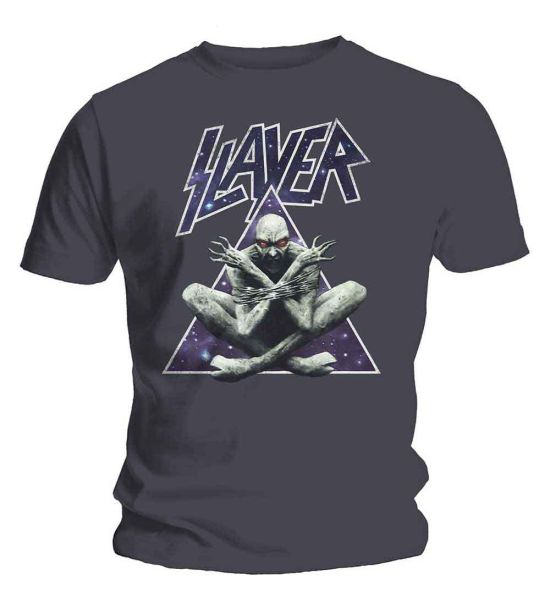 Slayer: Triangle Demon - Charcoal Grey T-Shirt