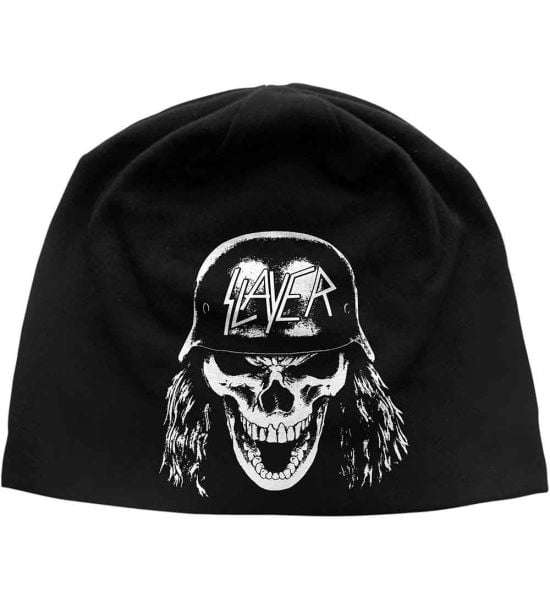 Slayer: Wehrmacht (Discharge Print) - Black Beanie Hat Preorder