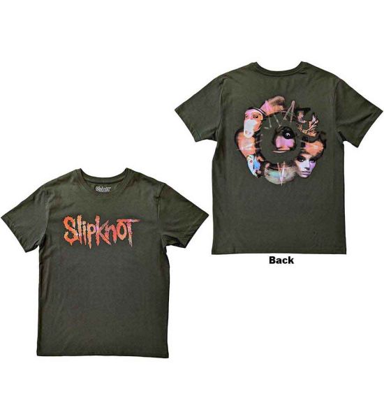 Slipknot: Adderall (Back Print) - Green T-Shirt