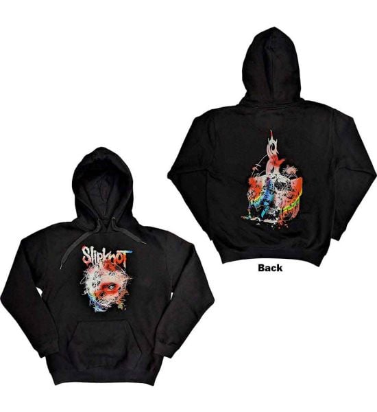 Slipknot: Death (Back Print) - Black Pullover Hoodie