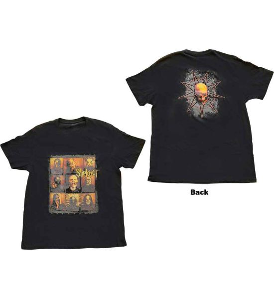 Slipknot: Skeptic (Back Print) - Black T-Shirt