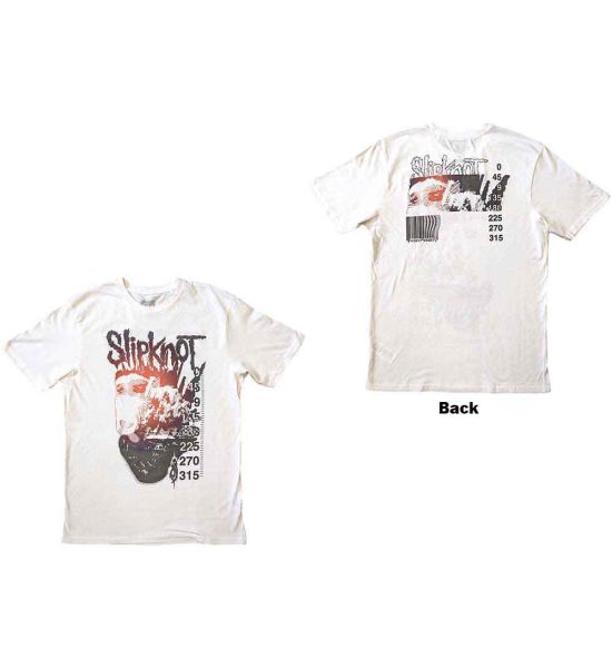 Slipknot: The End (Back Print) - White T-Shirt