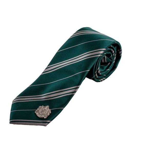 Harry Potter: Slytherin Necktie and Pin Set