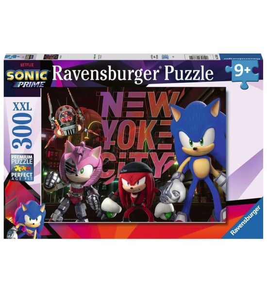 Sonic Prime: New York City Children's Jigsaw Puzzle XXL (300 pieces) Preorder