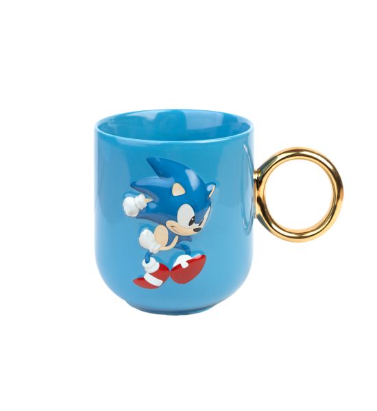 Sonic The Hedgehog: 3D Ceramic Mug