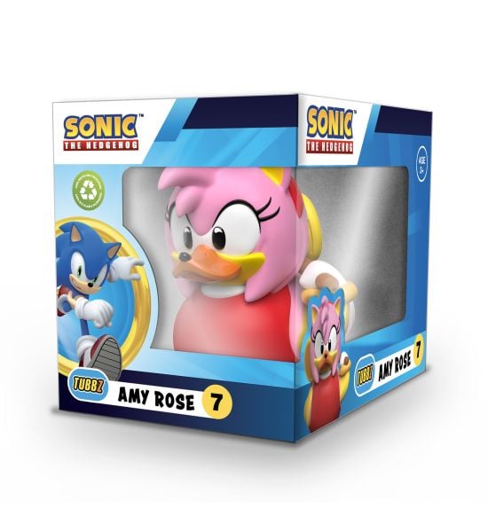 Sonic the Hedgehog: Amy Rose Tubbz Rubber Duck Collectible (Boxed Edition) Preorder