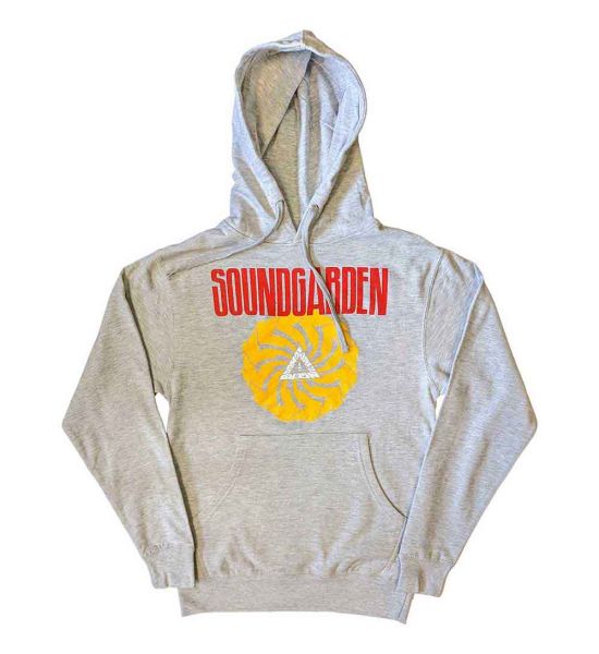 Soundgarden: Badmotorfinger Version 1. - Grey Pullover Hoodie