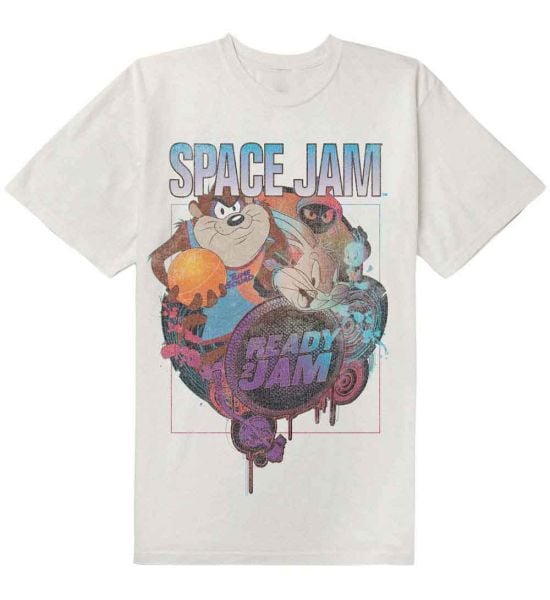 Space Jam: SJ2: Ready 2 Jam - White T-Shirt