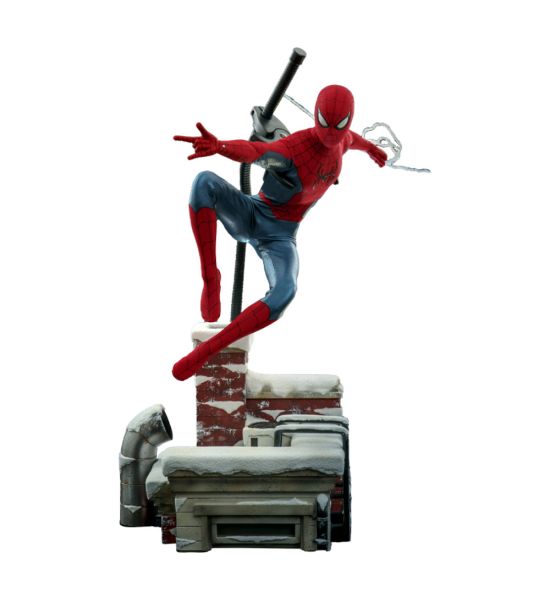 Spider-Man: No Way Home Movie Masterpiece Action Figure (New Red and Blue Suit) 1/6 (Deluxe Version) (28cm) Preorder