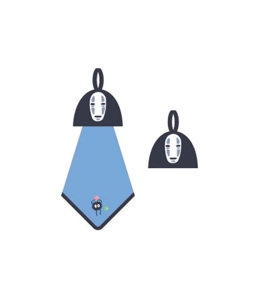 Spirited Away: No Face Pop-Up Mini Towel (25cm x 25cm) Preorder