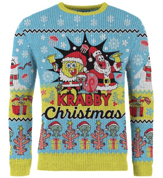 Spongebob Squarepants: Have A Krabby Christmas! Ugly Christmas Sweater