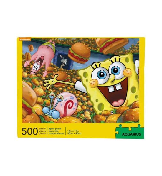 SpongeBob: Krabby Patties Jigsaw Puzzle (500 pieces) Preorder